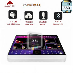 InAndOn Karaoke machineR5PROMAX 2TB SSD15.6 IPS Touch screenAndroid 10 dual systemCloud downloadMulti-Language songsYouTubeRecordSmart AIMobile device control