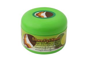 Shwe Pyi Nann WHITENING Thanakha ရွှေပြည်နန်း သံပုရာသနပ်ခါး