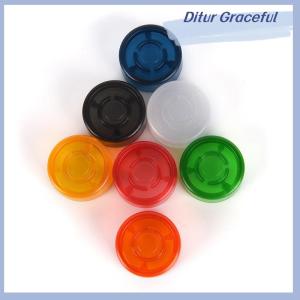 Ditur 1x Footswitch Topper Colorful Plastic Bumpers Protector For Guitar Effect Pedal