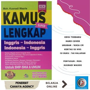 KAMUS SUPER LENGKAP INGGRIS-INDONESIA (18x26) - CAHAYA AGENCY