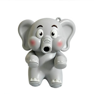 Baby Food Cooling Fan Mini Clip-On Food Cooler Coffee Chiller Hands Free Elephant Animal Fans