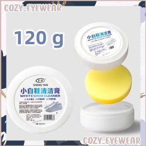 White Shoes Cleaning Cream Paste Dirt Stain Cleaner Polish Wax Sneaker Boots Multi-purpose Magic Cleaning Car Seat Sofa