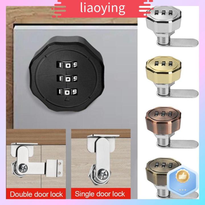 Locker Code Door Device LIAOYING Security Cabinet Mailbox Furniture Password Locker 3 Digital ...