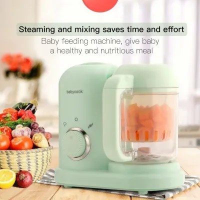 Multifunctional Baby Food Maker Blender 2 in1 Baby Food Processor Steaming and Stirring Mini Grinder