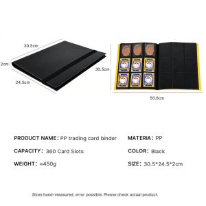 Card Album - 3x3 for Pokemon TCG Boboiboy Yugioh Trading Game Binder Holder MTG Digimon KPOP 卡册 Kad Foto
