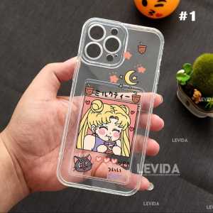 Case Slot Kartu / Card Case Bening Gambar CC-01 Vivo Y29 4G Vivo V30 Vivo V30 Pro Vvo V30E Vivo Y100 5G Vivo Y28 4G Vivo Y18 Vivo V40 5G Vivo V40 Pro 5G Vivo V50 5G Vivo Y04 Vivo Y04S