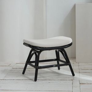 Sacesr Rural Art Stools Japanese Retro Simple Rattan Stools Handiness Craft Soft Cushion Chair Living Room Furniture Decoration 9R3H1