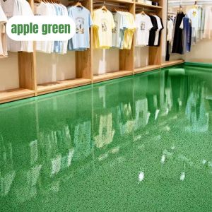 (FreeTools) Epoxy Colored Sand Floor Paint Self Leveling Cement Floor Imitation Marble Tiles Paint