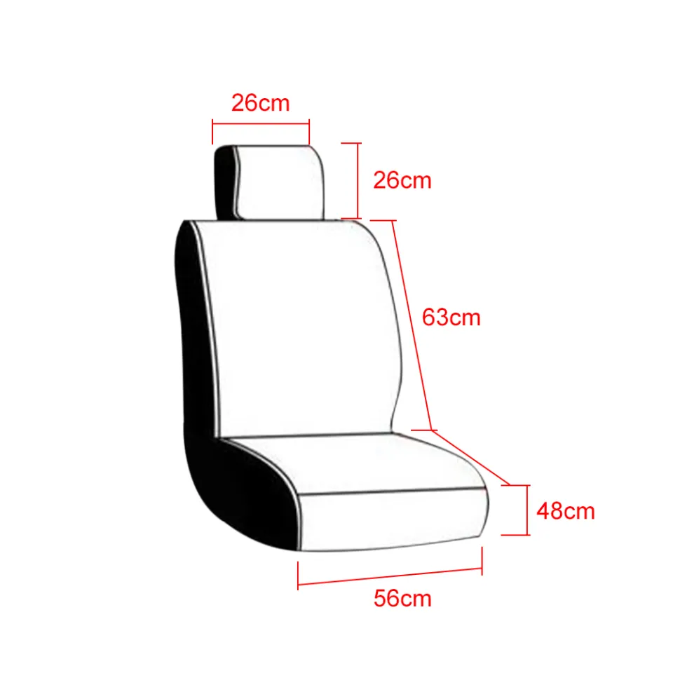 Car seat cover size sales