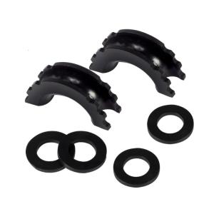 2 gói Dring còng isolators với 4 miếng máy giặt Dring isolators phù hợp với tiêu chuẩn 3/4 "còng dưới bảo vệ còng dưới & bội thu