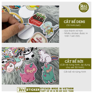 Sticker Vintage Retro 5 chống nước dán laptop điện thoại đàn guitar mũ bảo hiểm. MSP: VR05