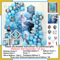 frozen balloon set/Elsa theme balloon set/birthday party decorations. 