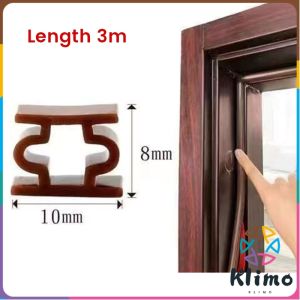 Klimo Door And Window Sound Insulation Sealing Strip Windproof Sealing Tape Length 3m