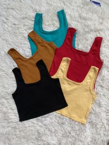 Áo Hai Dây Cổ Vuông Phong Cách Hàn Quốc Thời Trang Cho Nữ - áo thun thể thao nữ