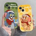 Cartoon Cat and Mouse Couple Casing Redmi Note 14 13 Pro+ 12S 4G 12 Pro Plus 5G 14C 13C 12C A1 A2 A3 11S 11 10C 10 9T 9C 9A POCO X6 X5 M6 C65 Fine hole lens Anti-fall Soft Phone Case NY 78. 