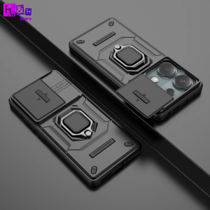 PROMO Case Xiaomi POCO M6 Pro 4G Camshield Ring Slide Camera + GRATIS TG 9D BLUE LIGHT SPY