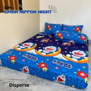 Sprei Motif Karakter DORAEMON NEW Terlengkap Berkualitas Premium Nyaman Set Sarung Bantal Sarung Guling