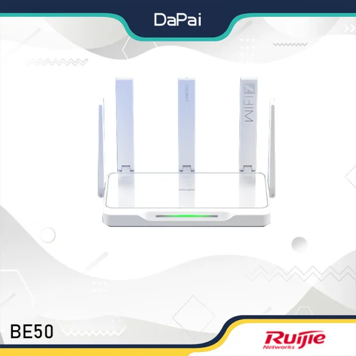Ruijie 502 Router Ruijie Snow Leopard Xingyao BE50 Router WiFi 7 Gigabit Wireless Dual ...