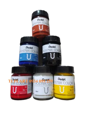 Màu Hủ Poster Pentel Lẻ 30ml