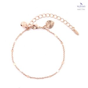 Xuping Gelang Rante Nuri Wanita Kasual Motif Koin