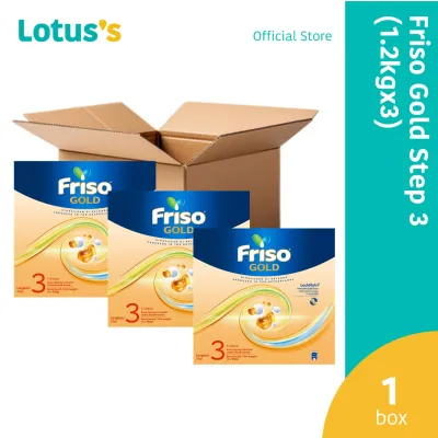 Friso Gold Step 3 (1.2kg x 3)