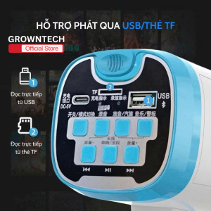 Loa phóng thanh chính hãng Tahada 06L có bluetooth công suất 80W tiện lợi (2 pin)
