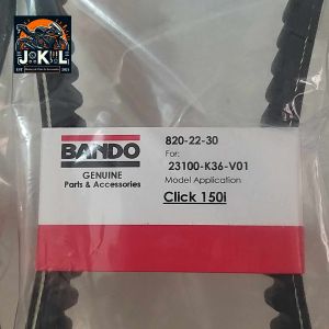 Bando Drive Belt for Honda Click 150 and Honda Airblade 150 [820-22-30 (23100-K36-V01) ]
