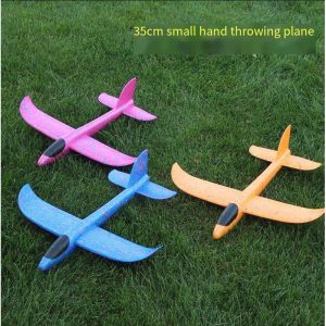 Foam Airplane Luminous Toy Hand Throwing Airplane Hand Throwing Aeroplane Flying Foam Glider Kid Toy
