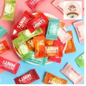 Kẹo Chanh muối biển sâu/ kẹo ngậm/kẹo cứng/chanh muối bổ sung năng lượng vitamin C và khoáng chất cho cơ thể