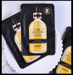 [MOOYAM] SHEET MASK 24K GOLD + HYALURONIC ACID - KULIT CERAH KENCANG LEMBAB & GLOWING ALAMI