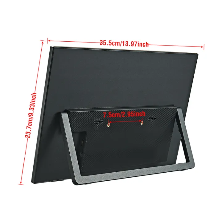 Atotech 16 inch IPS Portable Touch Screen Monitor SRGB 100% 1200P USB ...