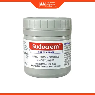 Sudocrem Nappy Cream (125g) - Protects Soothes Moisturizes