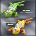 💥Dream Best🔥 Electric Remote Control Climbing Wall Lizard Chameleon Simulation Crawling Rechargeable Gecko Animal Remote Control Car Boy Toy. 