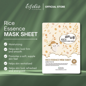 Esfolio Pure Skin Rice Essence Mask Sheet 25ml