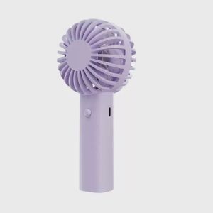 Handheld fan Pocket fan Rechargeable fan 6 blade fan 24 hour battery life for travel cooling