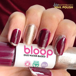 Bloop Duo Waterbased Basic Nail Polish Peel Off