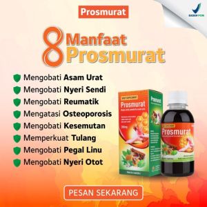 PROSMURAT Madu Asam Urat Pegal Linu Obat Kolestrol Nyeri Sendi 280gr Halal BPOM