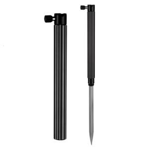 Ground Plug Bracket Fish Guard Rack Fishing Rod Bracket Metal Fishing Gear Universal Portable Rack Ground Bracket