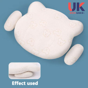 VREN Gối Em Bé Gối Nhớ Cho Trẻ Sơ Sinh Gối Định Hình Đầu Cho Em Bé Gối Công Thái Học Chống Bẹt Đầu