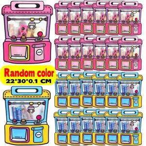 5/10pcs Food Grade Wedding Childrens Birthday Party Gift Bag Durable Cute Cartoon Doll Shape Sweets Cookies Snack Plastic Sealing Pockets