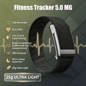 2026New Sport Smart Band ECG+HRV Uric Acid Blood Lipids Sport Bracelet Men Women 5ATM Waterproof NEC Activity Fitness Tracker