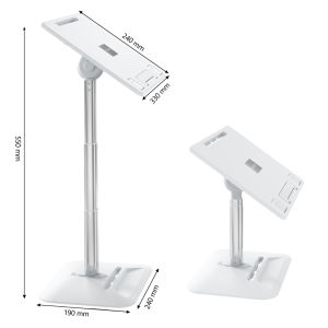 OATSBASF Portable Laptop Stand Adjustable Tempat Buku Meja Baca Anak Belajar Meja Gambar