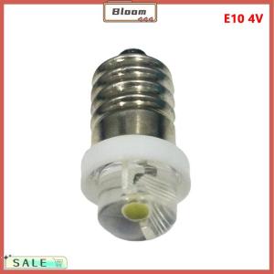 Follow Get New[Bloom Z] 3/4.5/6V 0.5W Torch Bulb 6000K White LED E10 Socket Replacement Bulb for Torch