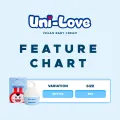 UniLove Vegan Baby Cream 50g Pack of 1. 