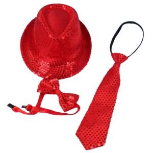 Decoration Sequins Hat Elegant Wide Border Hat Warm Comfortable Children Hat for Party or Performances