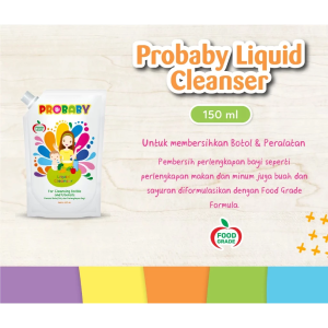 Probaby Liquid Cleanser 150ml - Sabun Cuci Pencuci Perlengkapan Botol Bayi Food Grade