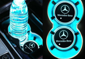 Đế Lót Hốc Nước Có Đèn LED 7 Màu Mercedes Benz Tất Cả Các Xe C Class E Class S Class GLK GLC GLE GLS GL ML