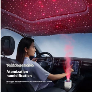 🌌 MÁY TẠO HƯƠNG THƠM CHO Ô TÔ MINI CHIẾU BẦU TRỜI ĐẦY SAO – VỪA LÀM ẨM VỪA CHIẾU ĐÈN LED MƠ MỘNG 🌙