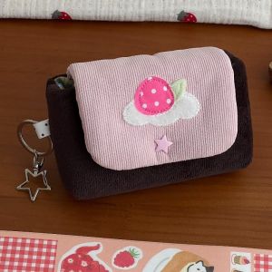 Cute Angel Wing Menstrual Bag Portable Compact Makeup Bag Travel Outing Small Storage Bag Miscellaneous Bag
