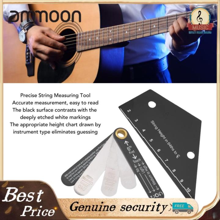 Trust Rod Ruler ammoon Guitar String Action Ruler and Truss Rod Measurement Tool ...